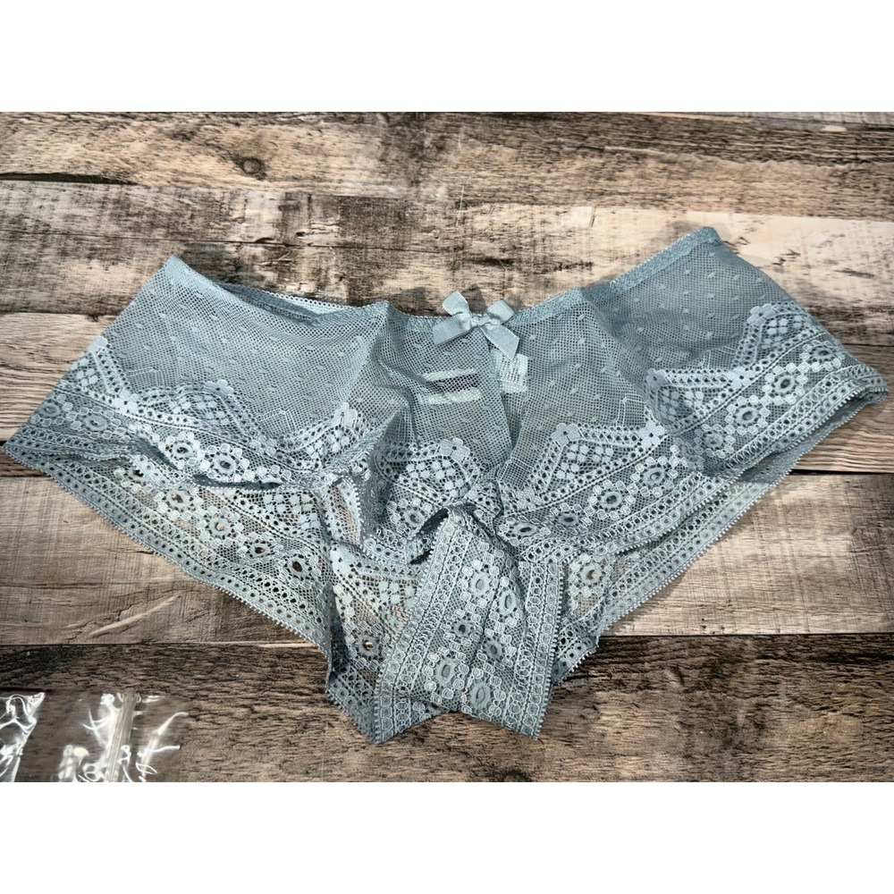 New Princesse Tam Tam Underwear Bleu Delphe Cocot Teal Blue Size 1